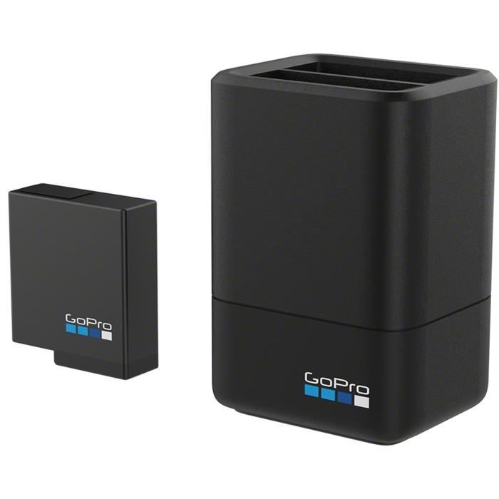 GOPRO - Chargeur de batterie double et batterie (HERO7 Black)