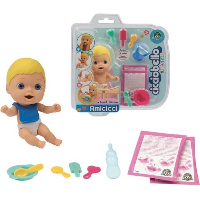 Cicciobello Amicicci – 1 CicciPet (animal + accessoire) – Giochi Preziosi