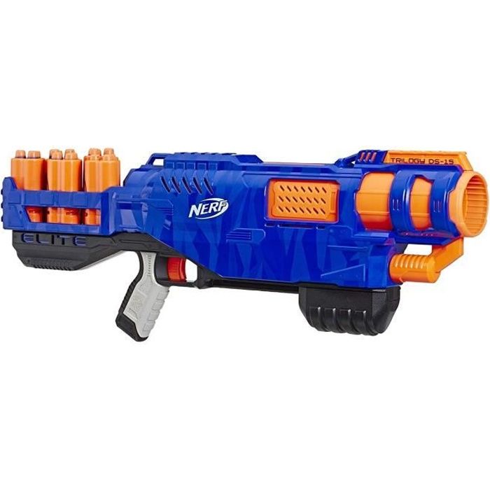 Nerf Elite Trilogy Ds 15 Et Flechettes Cartouches Nerf Elite Officielles Achat Vente Pistolet Bille Mousse Cdiscount