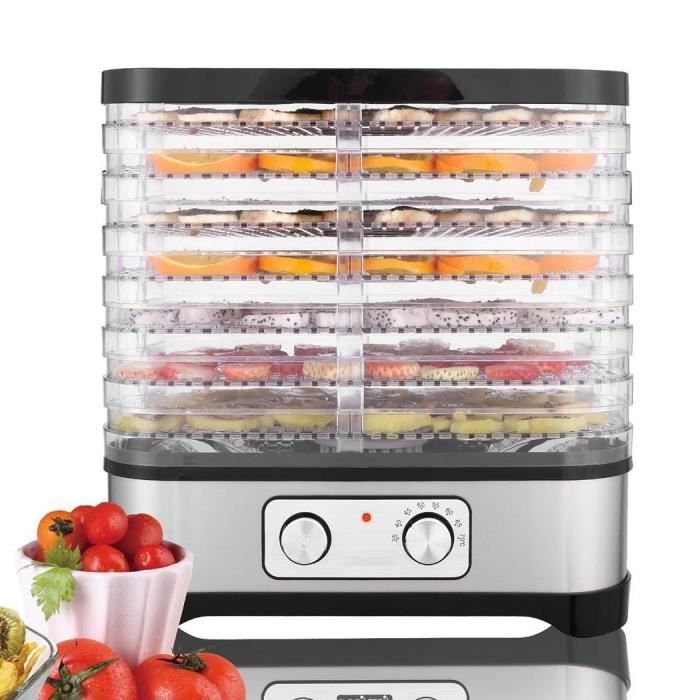 Déshydrateur Alimentaire électrique 250W TRENDI - 5 Plateaux, Réglable 35-70°C - Neuf