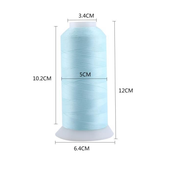 WEBEEDY 160 Pcs Filet à Bobine De Fil Pour Machine à Broder - 8 Tailles Protecteurs De Bobines Pour Petits Et Grands Cônes