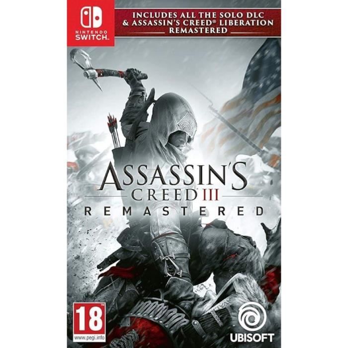 Just For Games Jeux Vidéojeux Nintendo Switch-Assassin'S Creed III Remastered + Assassin'S Creed Liberation Remastered Switch