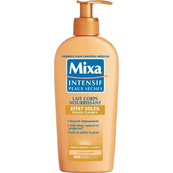 Mixa Effet Soleil Peau Claire Auchan MIXA INTENSIF PEAUX SÈCHES