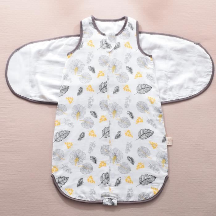 Sommeil Bebe Housse De Pyjama Bebe Coton Sac De Gigoteuse Couvertures Sans Manches En Coton Ete Pour Bebe Zip Securise 75 Gris Cdiscount Puericulture Eveil Bebe