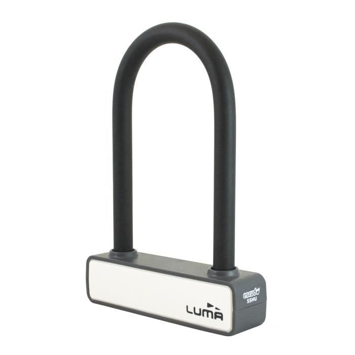 LUMA Antivol U 175x320mm ESCUDO 55 HU blanc