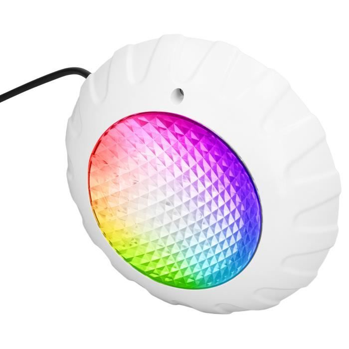 Denash Lumière Piscine Sous-Marine RVB 35W Avec Télécommande - Éclairage Coloré Étanche IP68 Pour Piscine, Aquarium Et Bassin