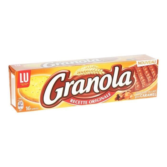 Lu Granola Biscuits au chocolat et caramel 200g Cdiscount Au quotidien
