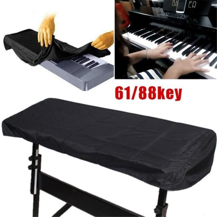 Housse de clavier de piano Coque avec cordon /élastique r/églable et fermoir 88KEY