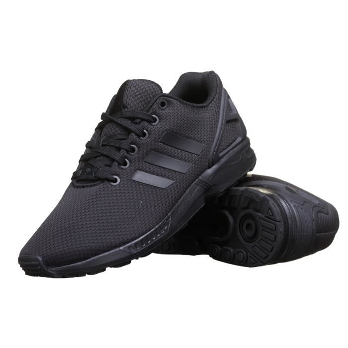 Chaussure Adidas Zx Flux Af6404 Full Black Noir - Achat / Vente 