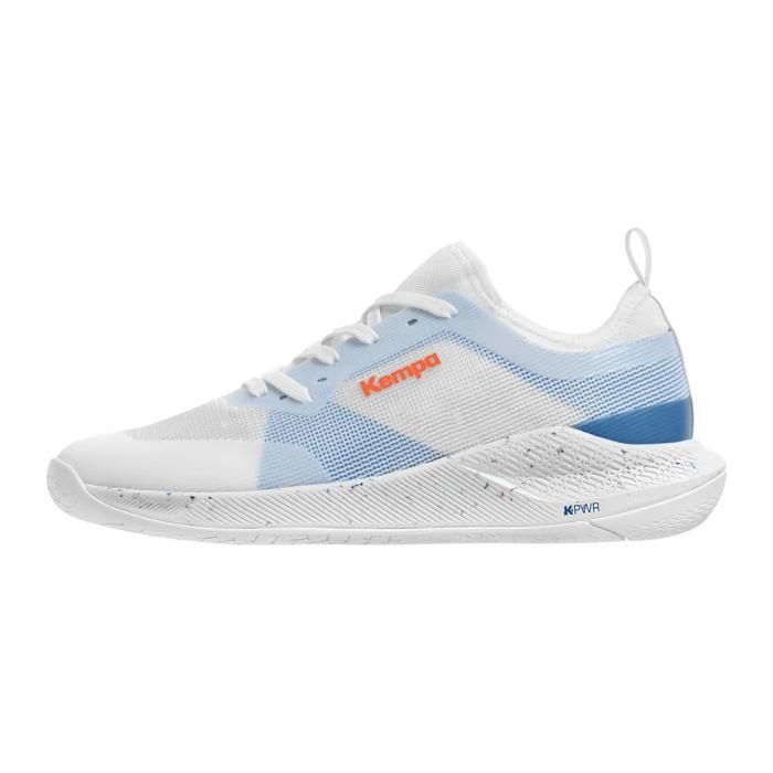 Chaussures indoor Kempa Kourtfly - blanc/bleu Chaussures indoor Kempa Kourtfly - blanc/bleu