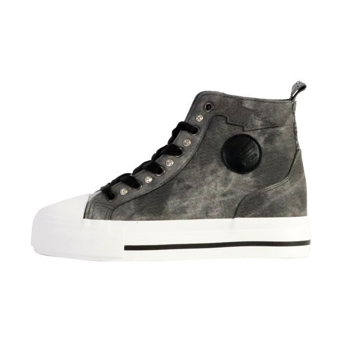 Kaporal Basket Montante a lacet Kaporal Tattoo - Gris