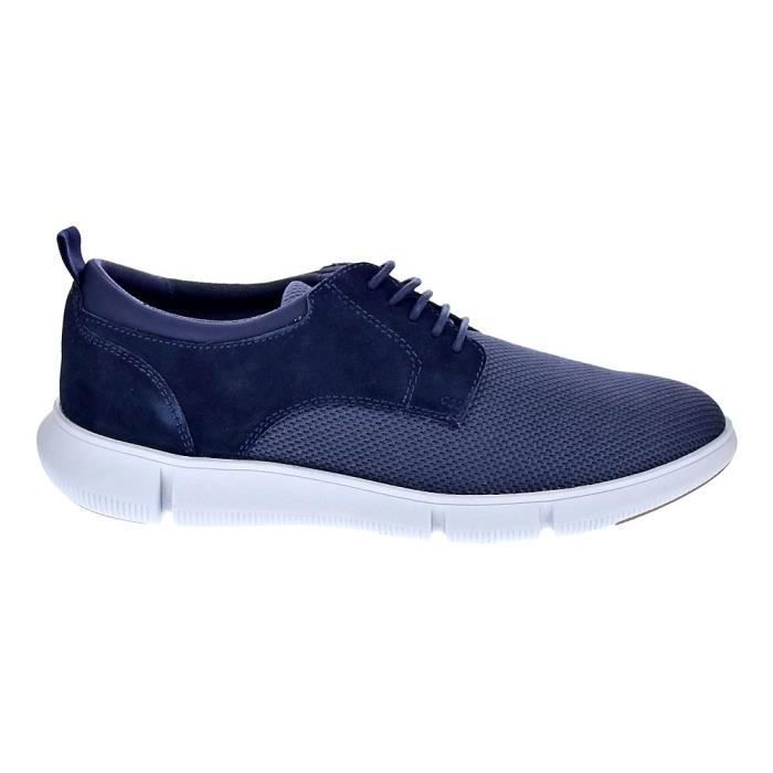 Geox Geox Adacter Homme Bleu - Chaussures à lacets respirantes