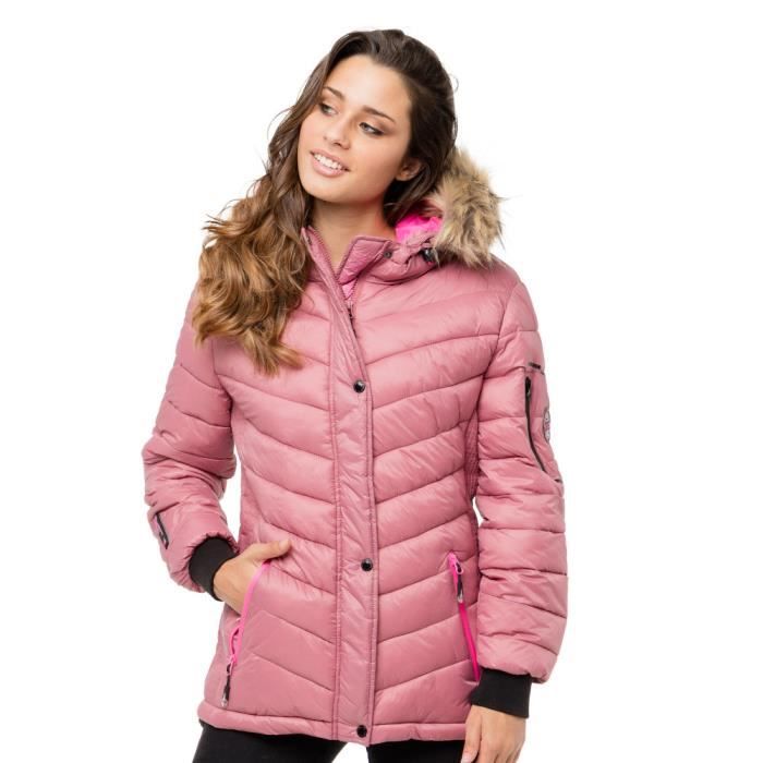 GEOGRAPHICAL NORWAY Doudoune CAMILLE Rose poudre - Femme