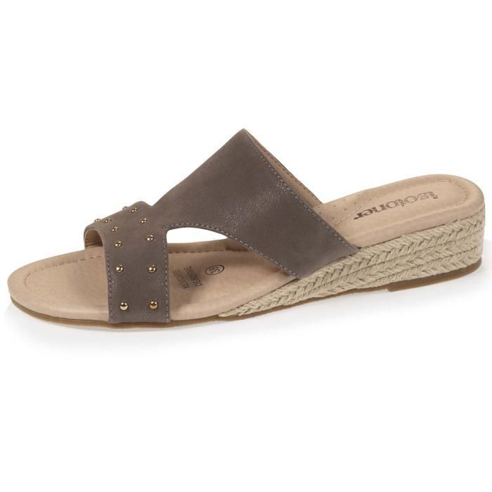 Claquette a sales clou femme