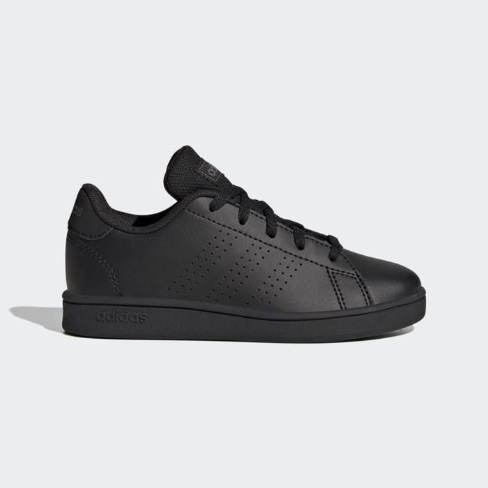Chaussures Adidas Advantage K pour Noir Lacets Noir Cdiscount Chaussures