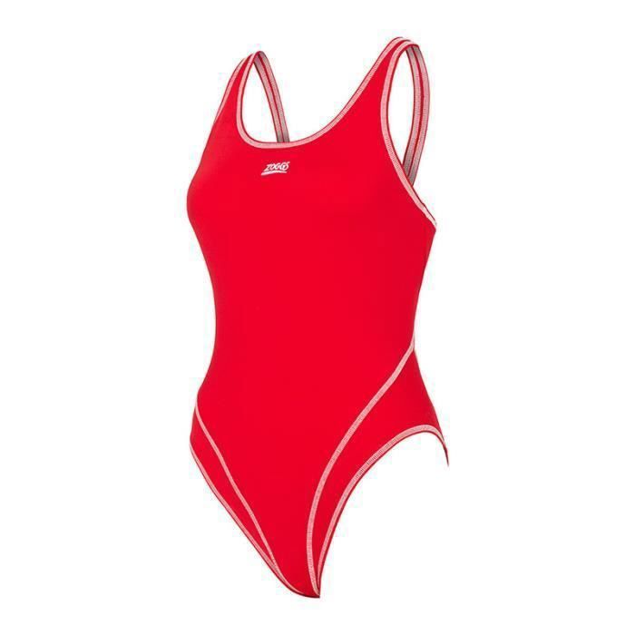 Maillot De Bain Une Pièce Fille Zoggs Cottesloe Sportsback - Dos Ouvert, Tissu Résistant Chlore, UPF 50+ - 2