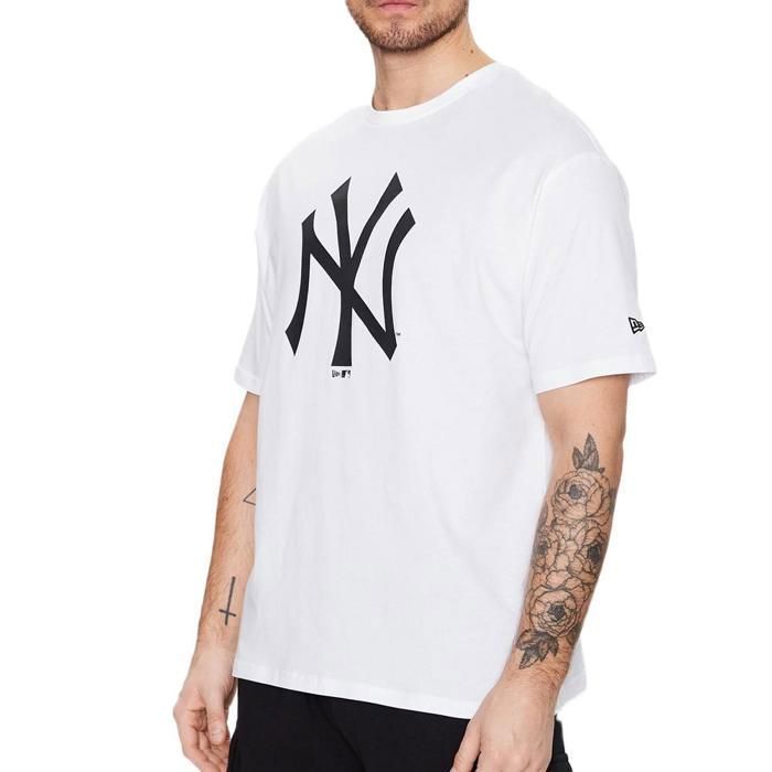 T-shirt oversize New York Yankees League Essentials - New Era - Blanc - Homme - L