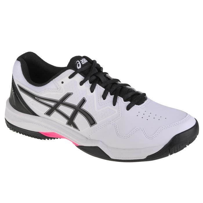 ASICS Gel-Dedicate 7 Clay 1041A224-104, Homme, Blanc, chaussures de tennis