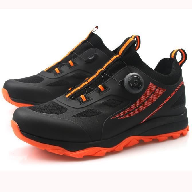Cyclisme Baskets Vtt Chaussures Plates Hommes Vélo De Route Crampons Chaussures Spd Montagne Vélo Chaussures Auto-Bloquant Vitesse Cyclisme Chaussures Femmes,Gris,37EUR