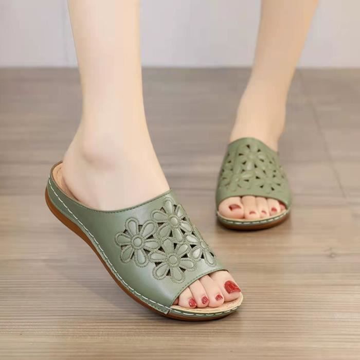 Chaussures Plates Femme Décontractées Loafers Similicuir Semelles Souples Confortables
