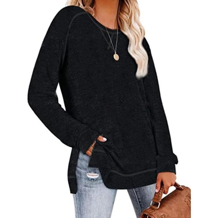 Pull Chemisier Femme Liz Claiborne, Taille XL, Vert Texturé, Manches Longues, Décontracté Chic