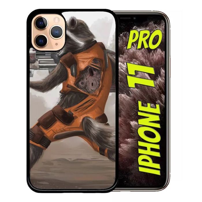 Coque Rigide IPhone Avec Motif Bébé Groot (Gardiens De La Galaxie) - Modèle Flou, Compatible Plusieurs Modèles IPhone
