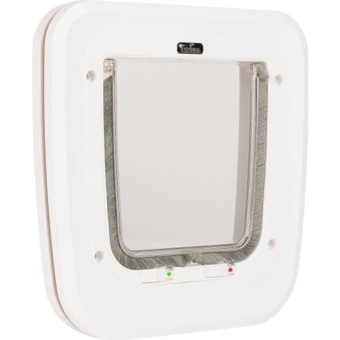 NUM'AXES Chatière manuelle classique - 4 modes de verrouillage - Pour chat