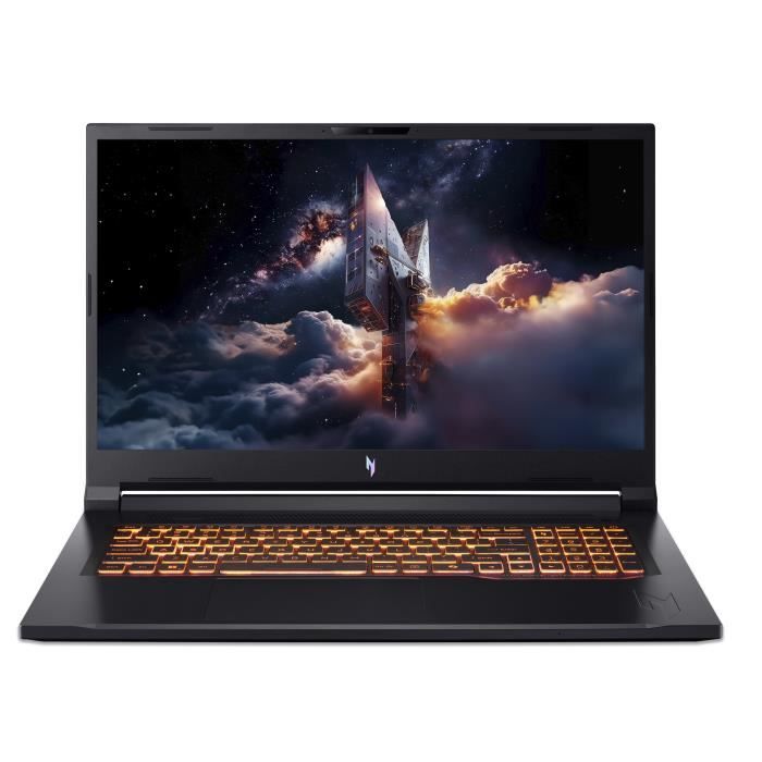 PC Portable Gamer ACER Nitro V 17 AI ANV17 61 R0QC Sans Windows 17 3 FHD IPS 144Hz RTX 4050 Ryzen AI 5 340 RAM SSD - vue 7