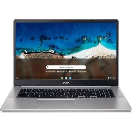 PC Portable ACER CB317 1H C3XX 173 FHD Celeron N4500 RAM 4 Go Stockage 64 Go eMMC ChromeOS AZERTY
