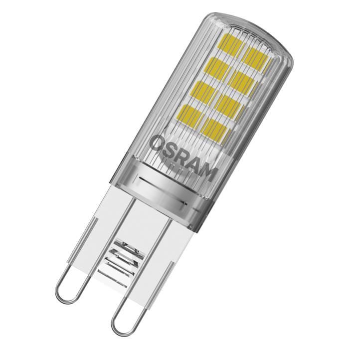 OSRAM Star PIN Lampe à LED G4-base verre clair Blanc chaud (2700K) 100 Lumen Remplacement de la traditionnelle 10W-Ampoules