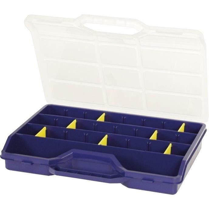Mallette organiseur 312 x 238 x 51 plastique