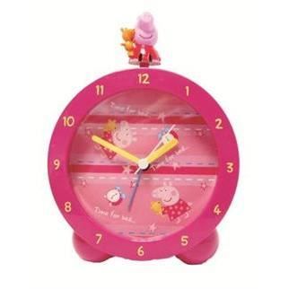 Lexibook, Peppa Pig Réveil Veilleuse, RL800PPLXB | Sons et mélodies, écran LCD rétroéclairé, lumineux, snooze