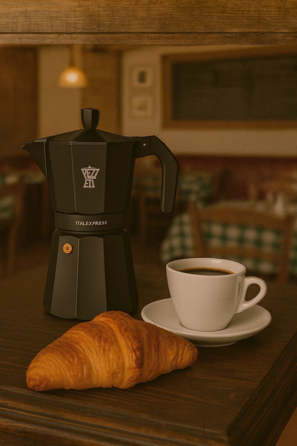 Pezzetti Cafetière italienne  LINEA  Induction-10 TASSES