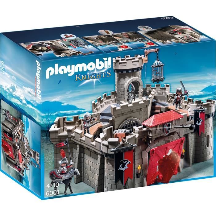 playmobil chevalier chateau fort