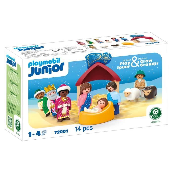 Playmobil 72001 JUNIOR : La crèche de Noel Playmobil junior
