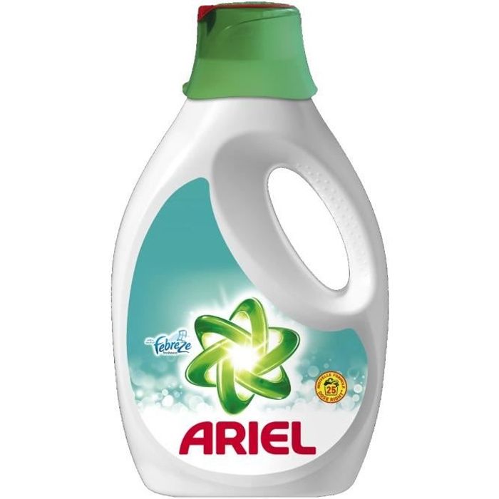 Ariel Lessive Liquide Febreze 25 Lavages 1 625l Achat Vente Lessive Ariel Liquide Febreze 1 625l Cdiscount Une lessive qui lave plus noir. ariel lessive liquide febreze 25 lavages 1 625l