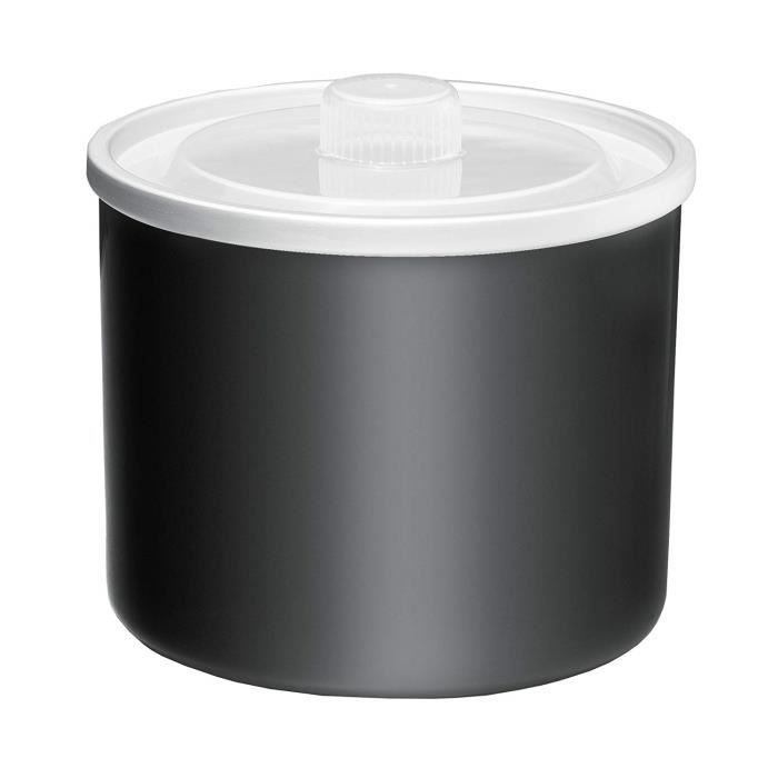 Rommelsbacher congélation dans 12 Sorbetière Kurt/zweit pratique pour conteneur avec couvercle amovible/15 L/Noir - IB 05