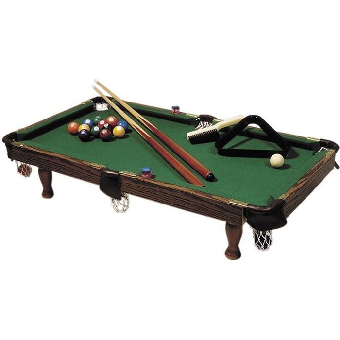 Mini Billard Arcade Jeux - René Pierre - Table à 2 joueurs - Gain de place - Mixte - A partir de 7 ans