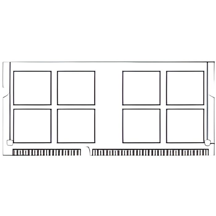 Samsung 8Go DDR3 Sodimm 1600MHz - vue 2