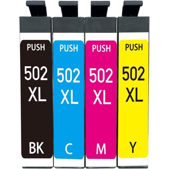 Cartouche d'Encre Recyclée Karkemis 502XXL Noir