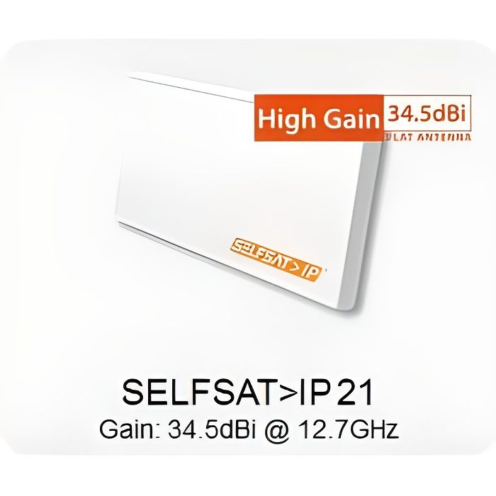 Selfsat Ip21 Antenne Satellite Plate Sans Fil Parabole Avis Et Prix Pas Cher Cdiscount