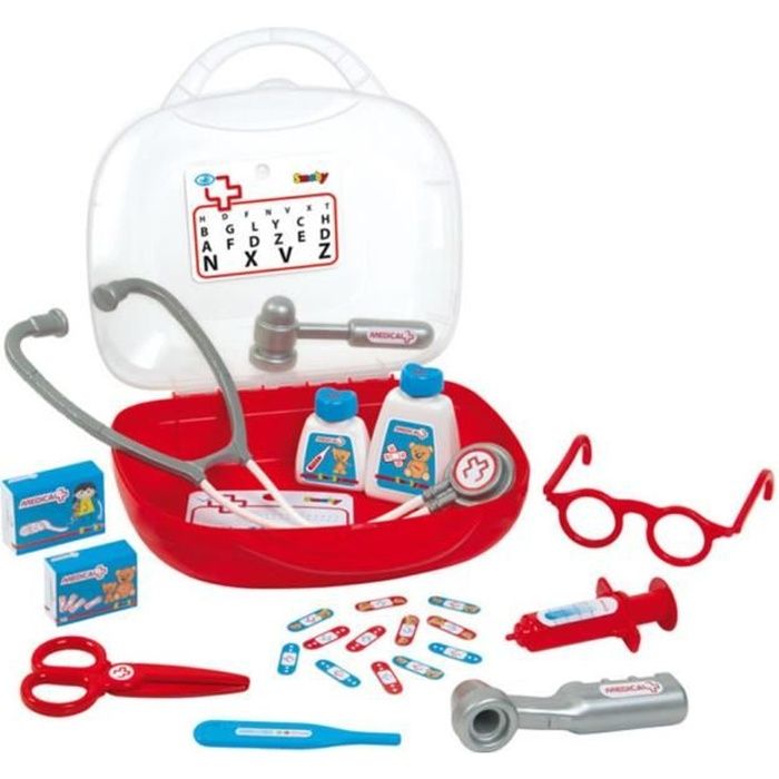 SMOBY Coffret  M&eacute;dical Vanit&eacute; Docteur