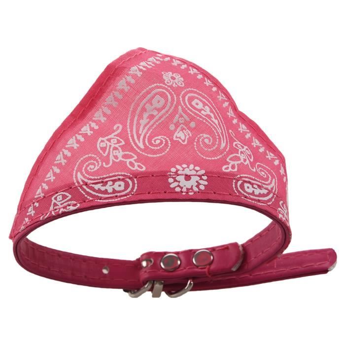 Collier Bandana Foulard Cuir Pu Reglable Pour Chien Chat Animaux Rose Achat Vente Collier Collier Bandana Foulard Cuir Cdiscount Collier Bandana Foulard Cuir Pu Reglable Pour Chien Chat Animaux Rose Achat Vente Collier Collier Bandana Foulard Cuir Cdiscount