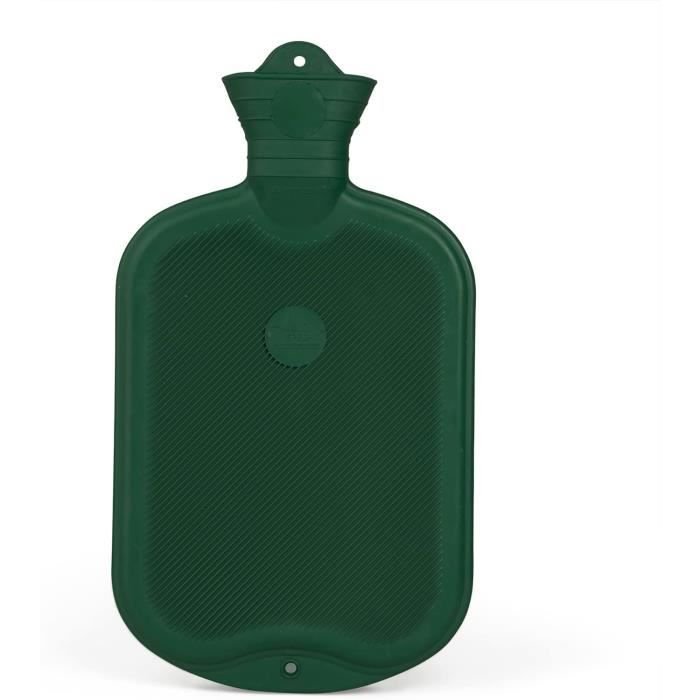 Bouillotte Caoutchouc AVASAGS 1L - Housse Taille Douce | Soulagement Douleurs