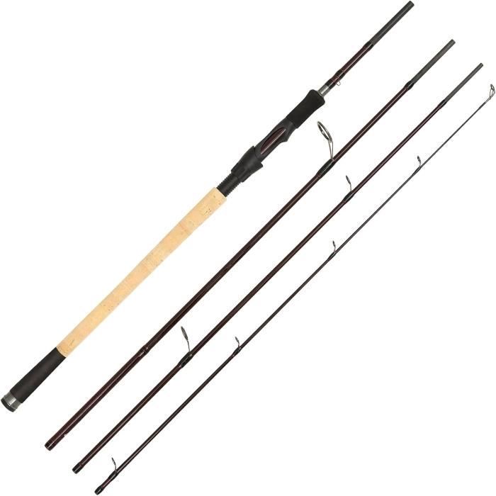 Abu Garcia Tormentor2 Canne à Pêche Voyage - Eau Douce Perche Sandre - 2,13m à 2,74m - Moulinet 1000-3000