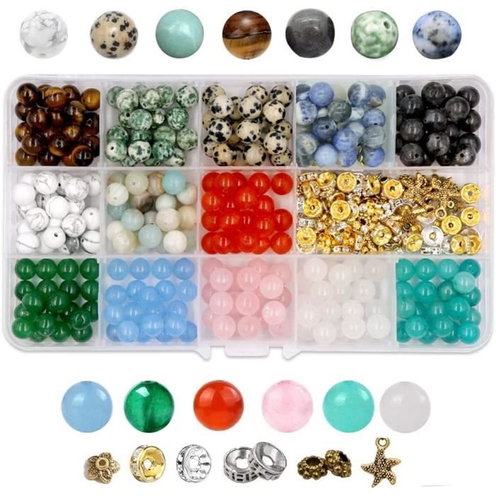Perles Rondes Naturelles Pour La Fabrication De Bijoux, Pierre