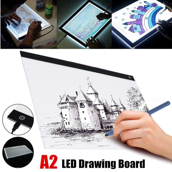 Tablette Lumineuse A2 Tactile Led Planche A Dessin Usb Interrupteur Memoire Fonction Achat Vente Kit De Dessin Tempsa A2 Led Table Lumineuse Cdiscount