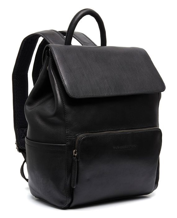 Sac à Dos The Chesterfield Brand Belford – Cuir Noir – Neuf Avec Housse
