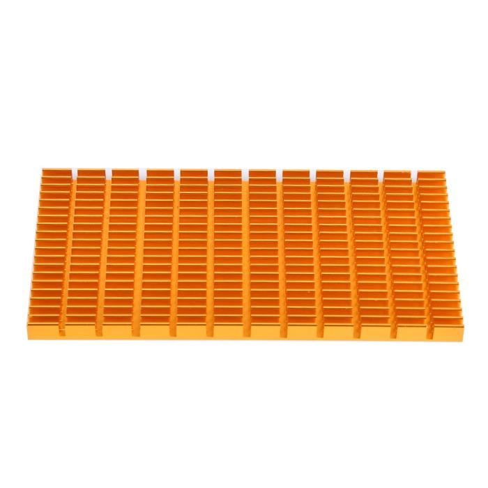 Lot De 5 Dissipateurs Thermiques En Aluminium - 25x25x10 Mm - Pour Refroidissement Électronique