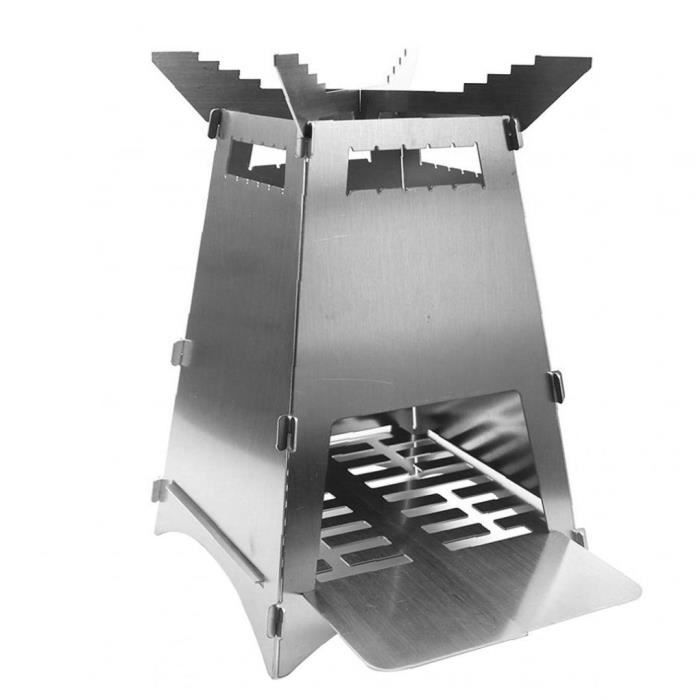 Réchaud De Camping Pliable - Cuisinière De Survie En Alliage Aluminium - Neuf